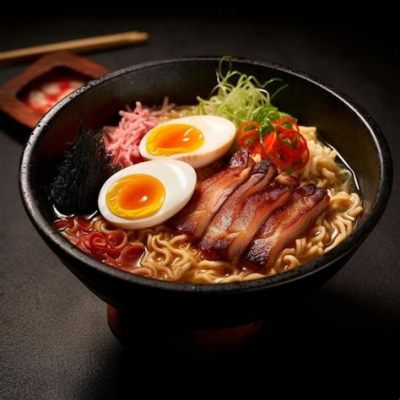  Hakata Ramen -  Soothing Noodles In Rich Broth, A Culinary Journey Through Time and Flavor!