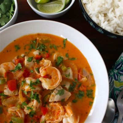  Moqueca! A Brazilian Seafood Stew That Sings a Siren Song of Coconut Milk and Cilantro Lime Brilliance!