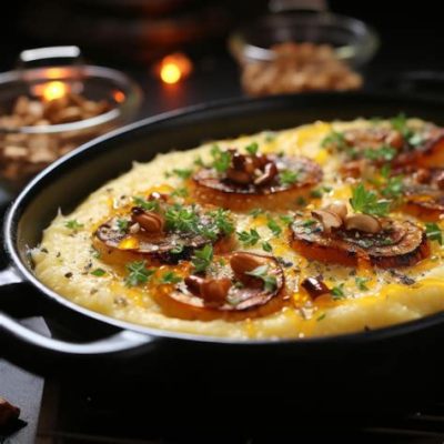  Polenta con Funghi: A Creamy Comfort Dish That Will Melt Your Worries Away!