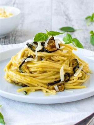  Spaghetti alla Nerano! A Symphony of Creamy Delight and Tangy Sunshine on Your Plate